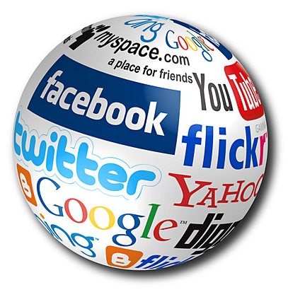 Social Media Globe