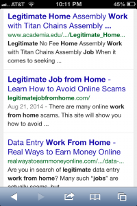 Legitimate Job From Home