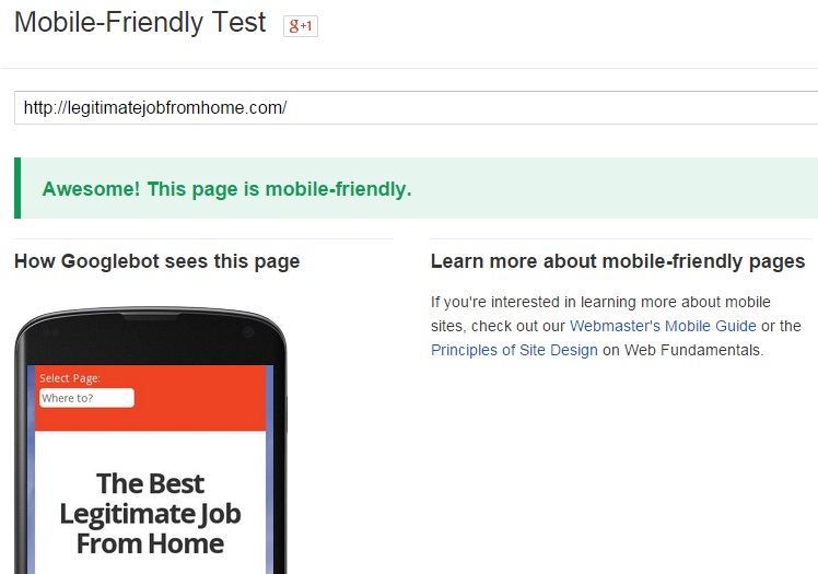 What is a Mobile Friendly Website