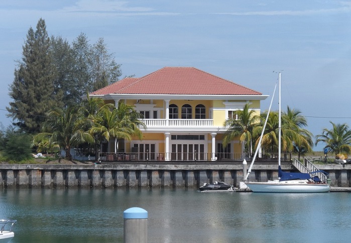 Luxury water front home