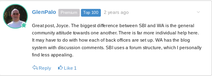 Former SBI member tells why he likes WA better 