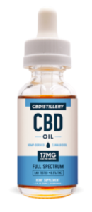 CBDistillery CBD Hemp Oil Tincture Dropper Bottle