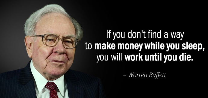 Warren Buffett's quote is associated with the best business opportunity online for 2020