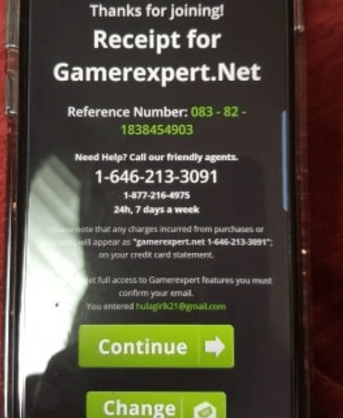 GamerExpert.Net is a scam.
