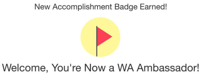 Wealthy Affiliate Ambassador Badge