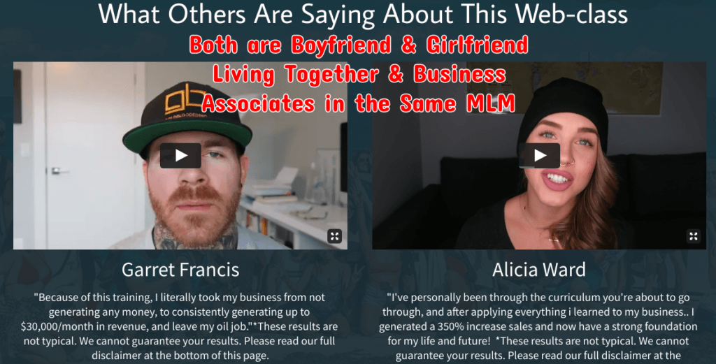 When you have people who are boyfriend and girlfriend pretending they are separate, it makes you ask What is Affiliate Institute About?