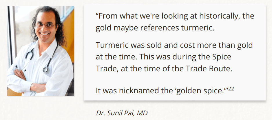 Dr. Sunil Pai MD about Turmeric